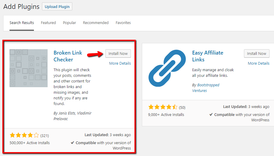 Broken Link Checker SEO WordPress Plugin