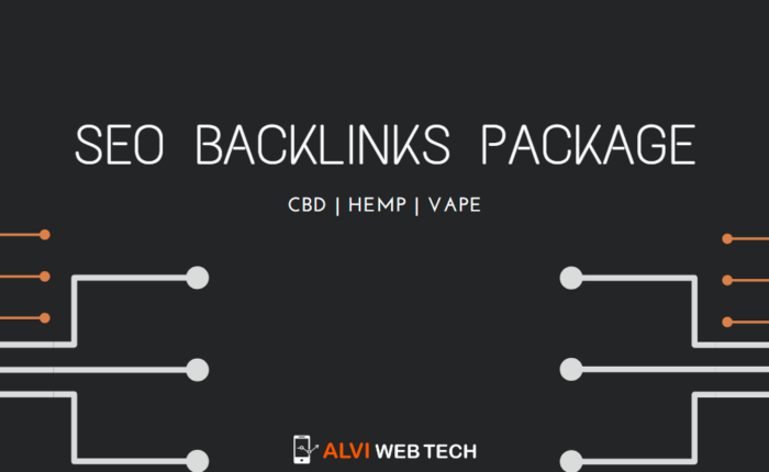 SEO Backlinks Package for CBD