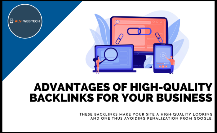 High Quality Backlinks Service